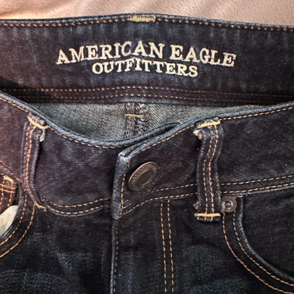 American eagle jeans (boot cut) size 6 dark wash - Picture 1 of 7